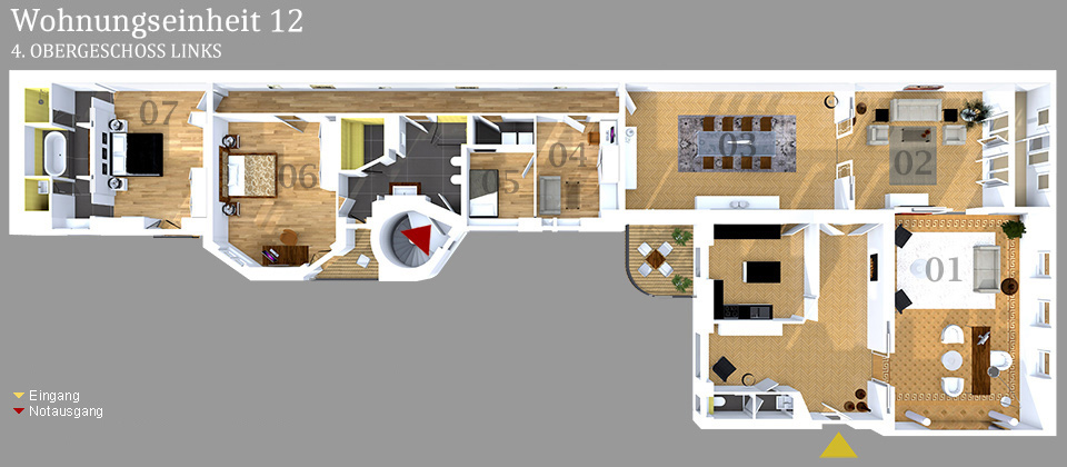 Grundriss NE12 Businesshouse